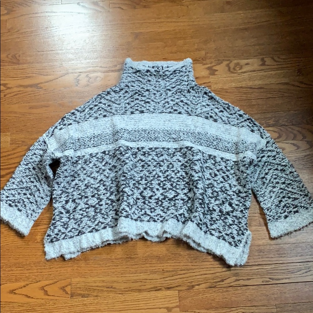 Anthropologie Moth Oversized Turtleneck Sweater - image 3
